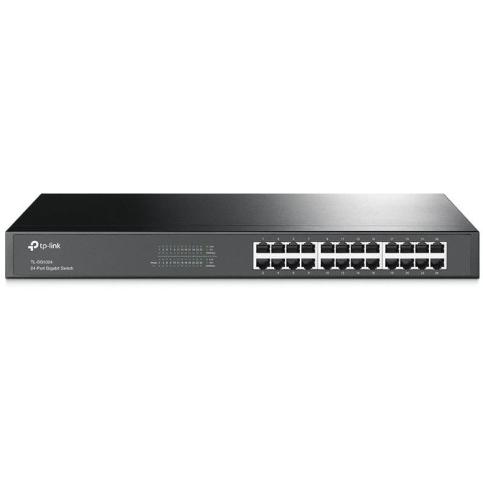 TP-Link TL-SG1024 Switch 24 Puertos Gigabit Ethernet Negro TP-Link TL-SG1024 Switch 24 Puertos Gigabit Ethernet Negro